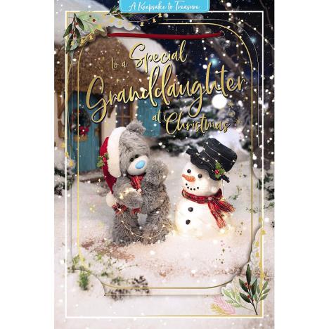 3D Holographic Special Granddaughter Me to You Bear Christmas Card £3.39